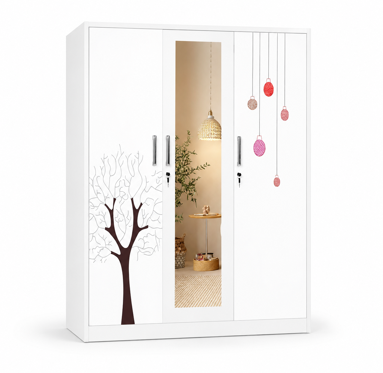 Wardrobe 3 Door 304-A01