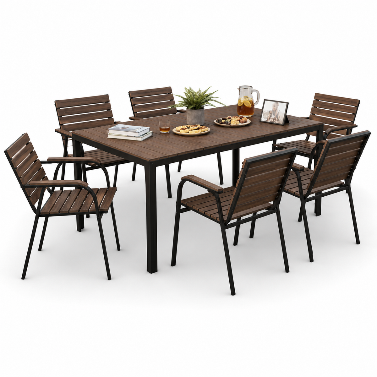 Garden Set (1+6) 31015-GT/BR + 31019-GC/BR
