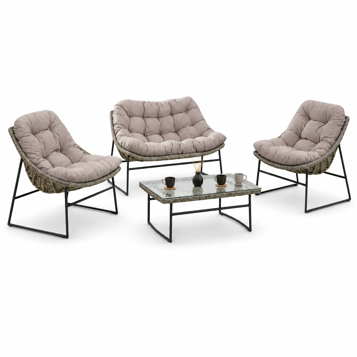 Garden Set (1+2+CT) 31020-GS/GY