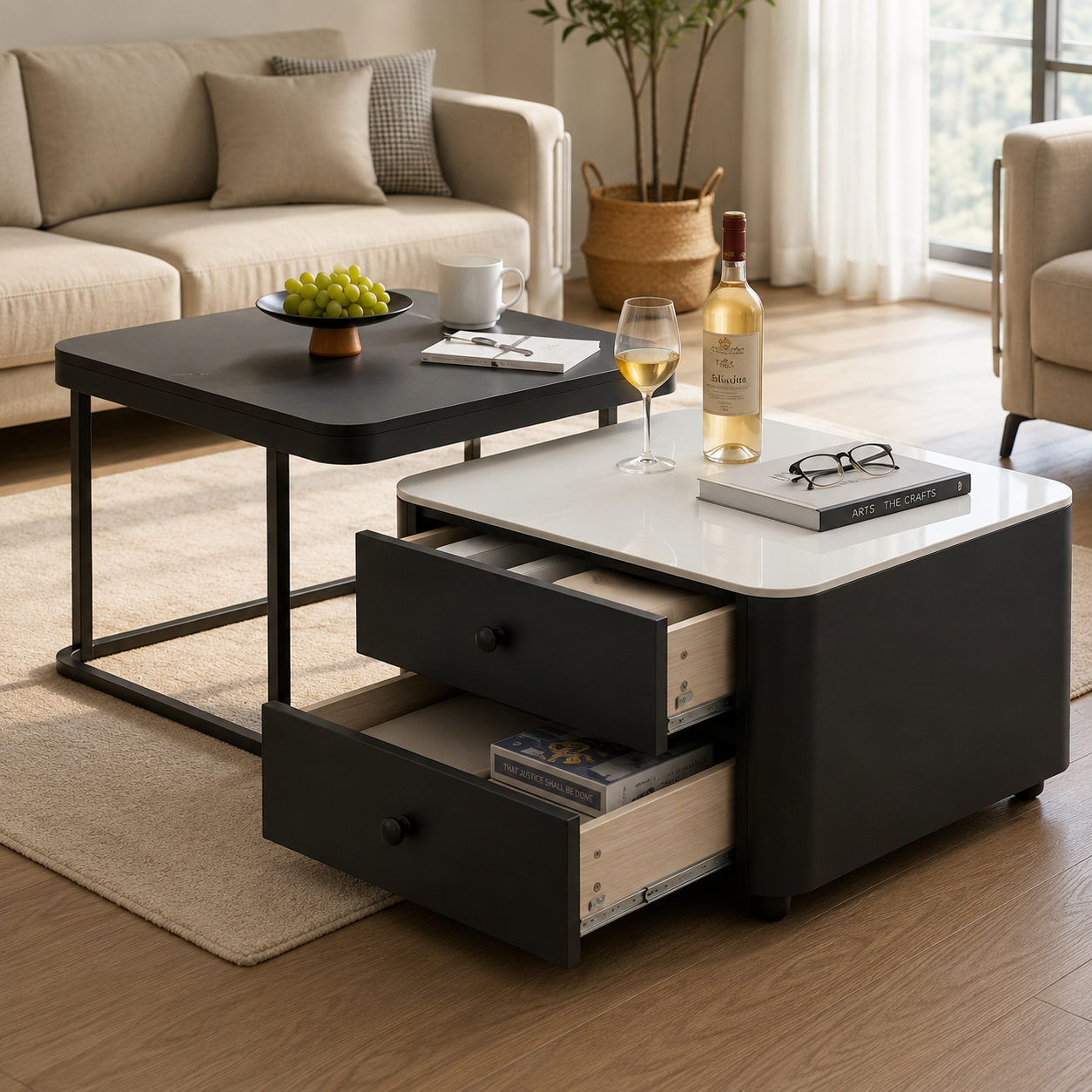 Coffee Table 32268-CT/BK