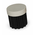 Storage Stool 53023-SL/BK