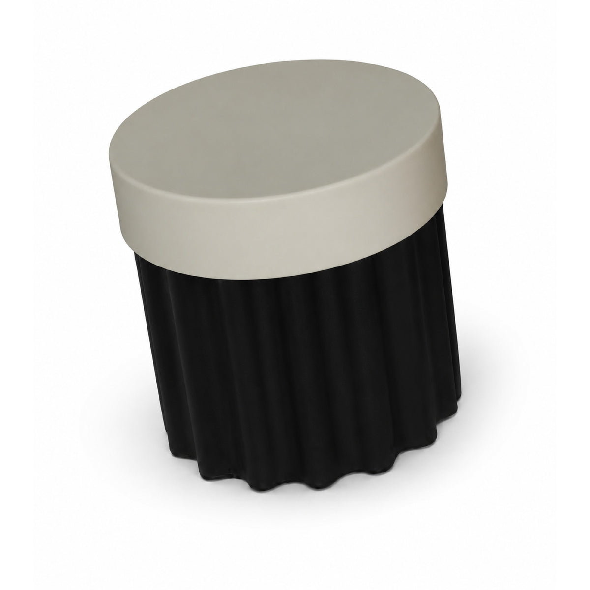 Storage Stool 53023-SL/BK