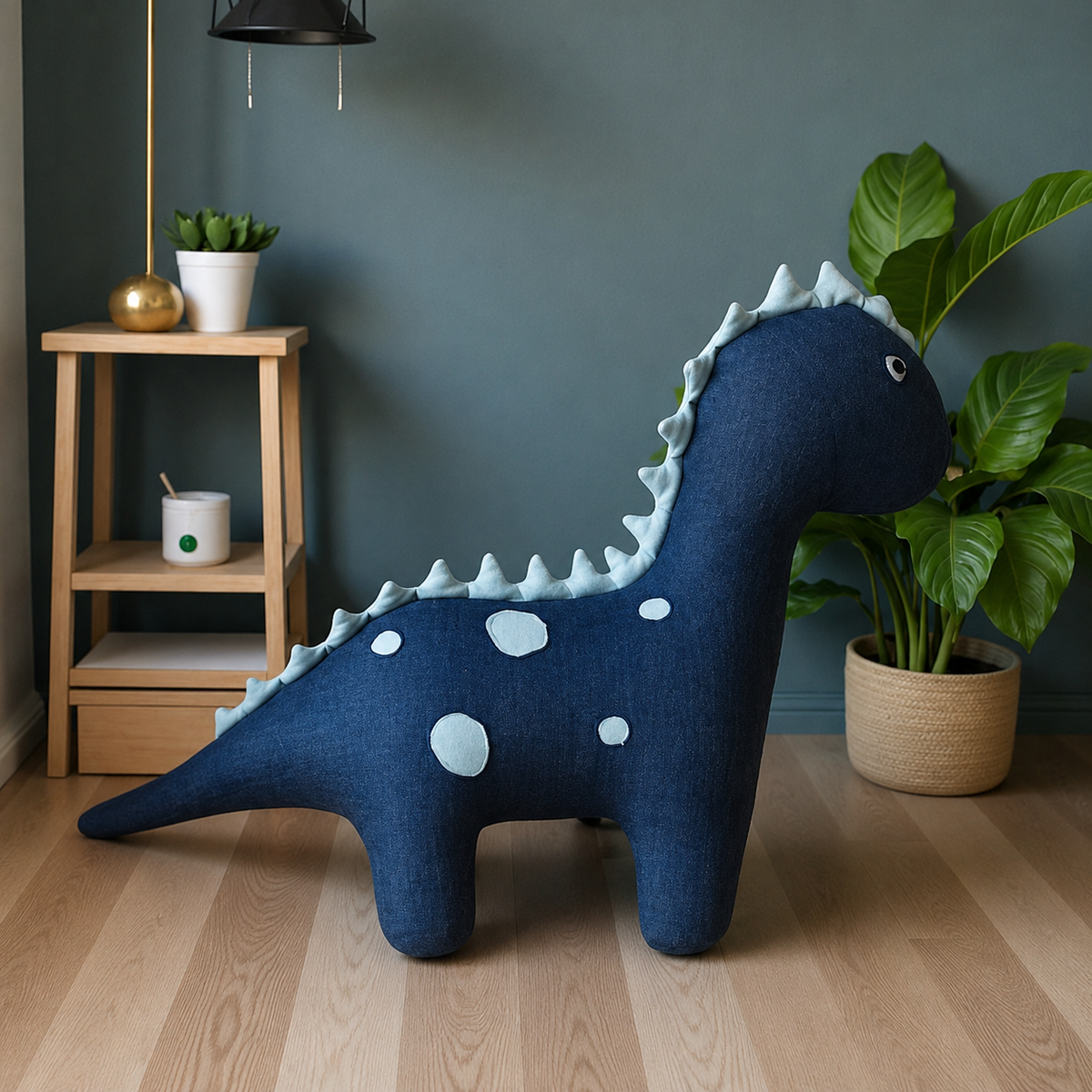 Dinasour Stool 53027-SL/DBL