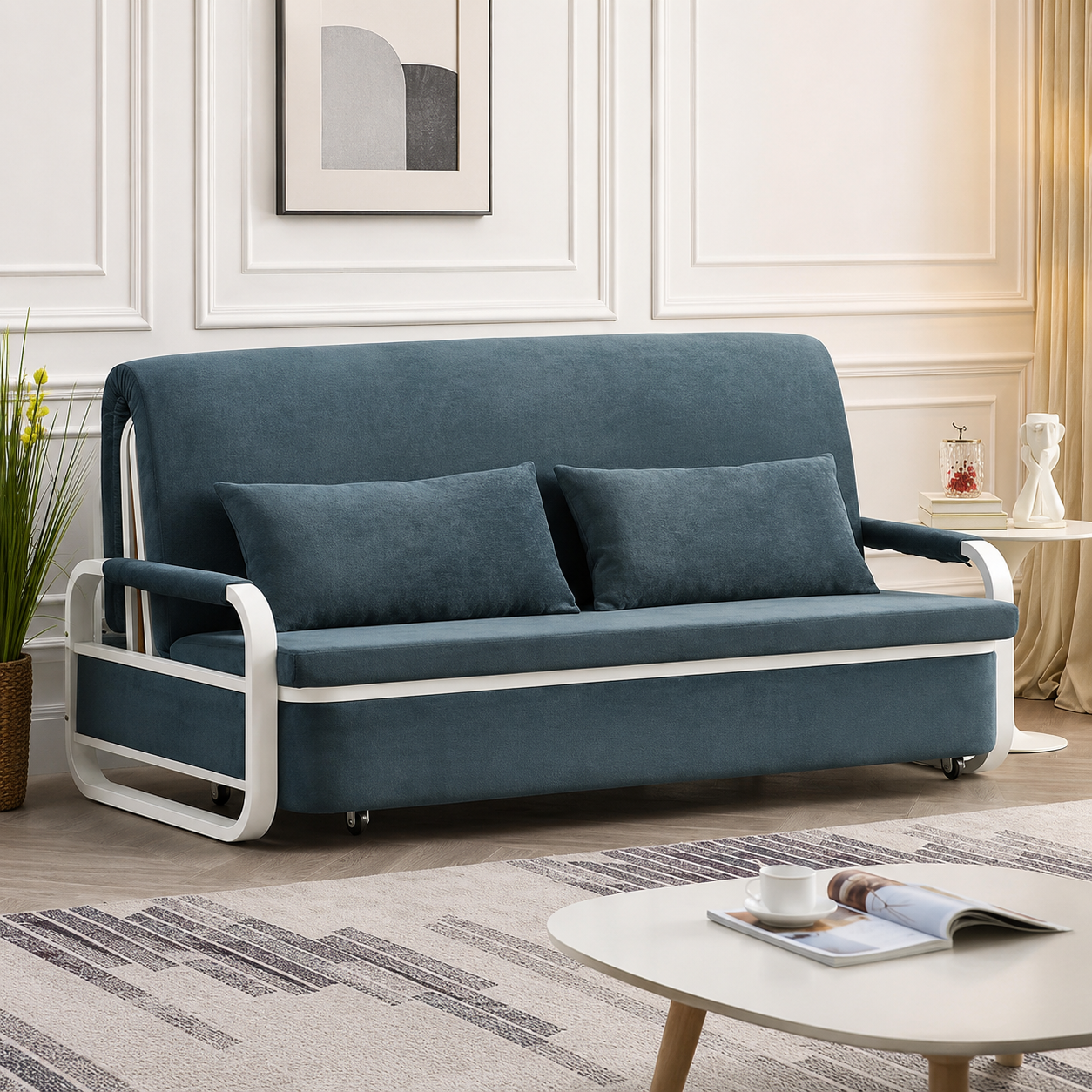 Sofa Bed 54054-SB/BL