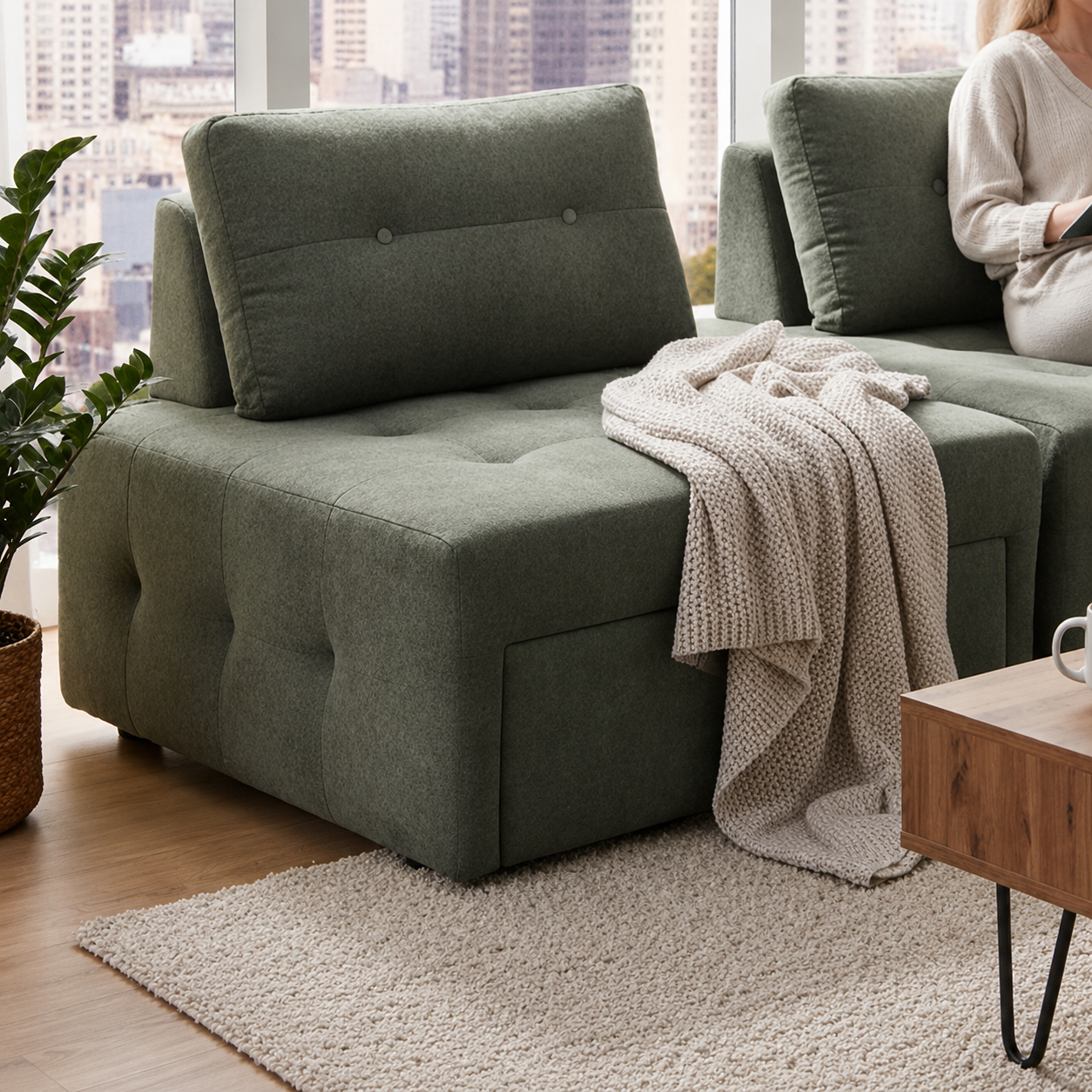 Sofa Bed 54062-SB/GR