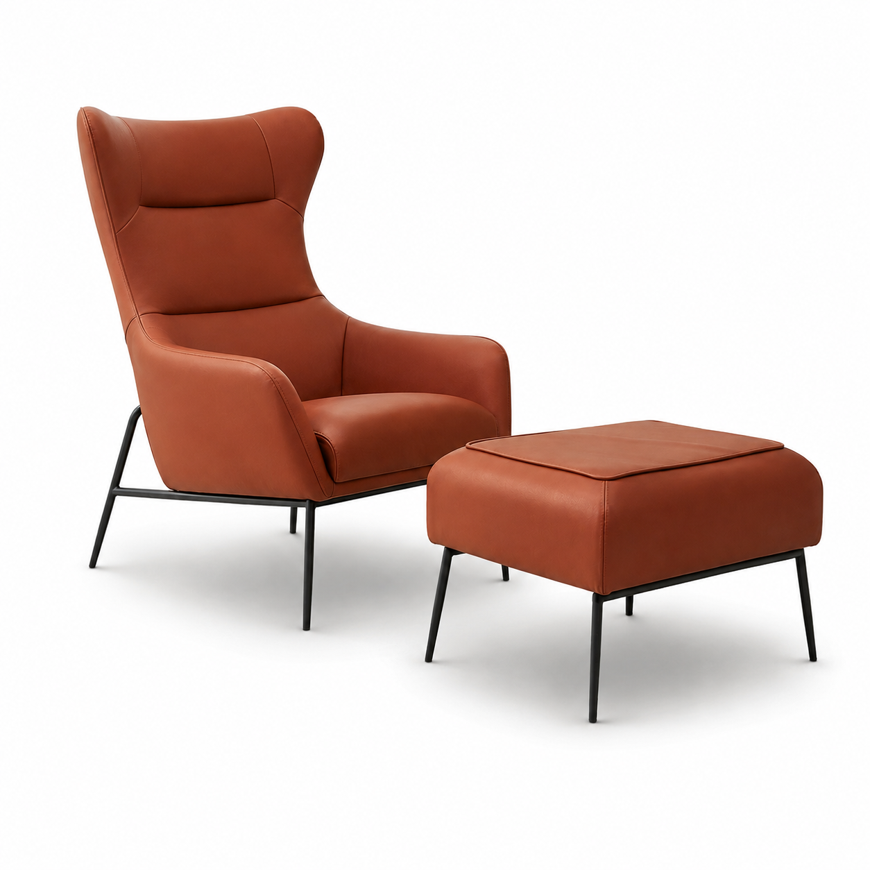Relax Chair + Stool 56119-RC/BR