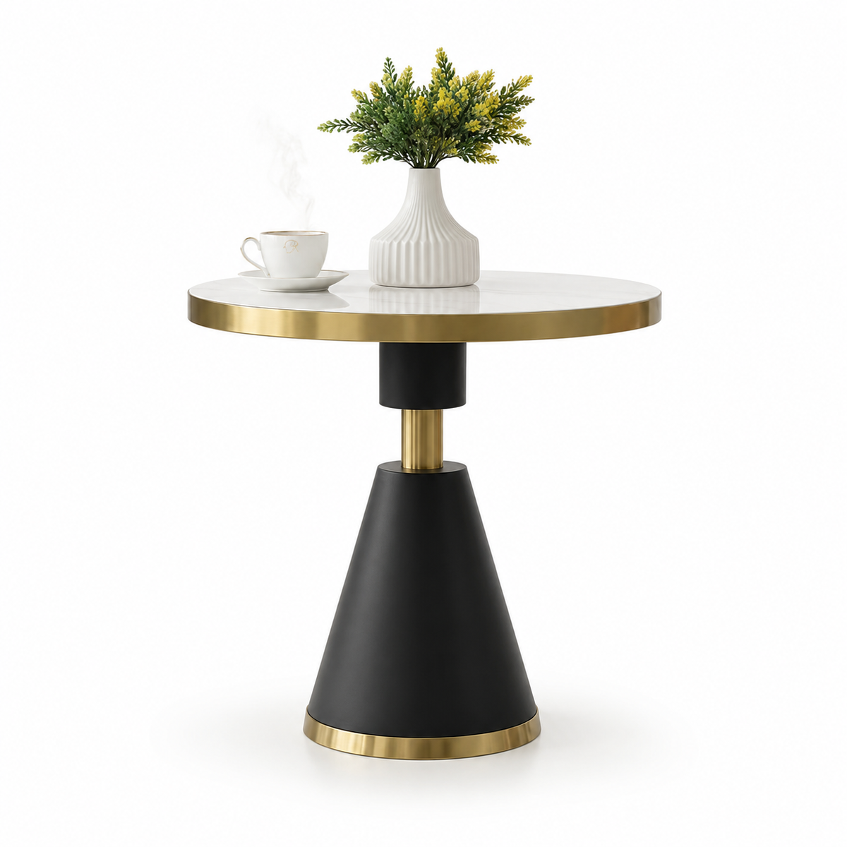 Side Table 56146-STWT/BK
