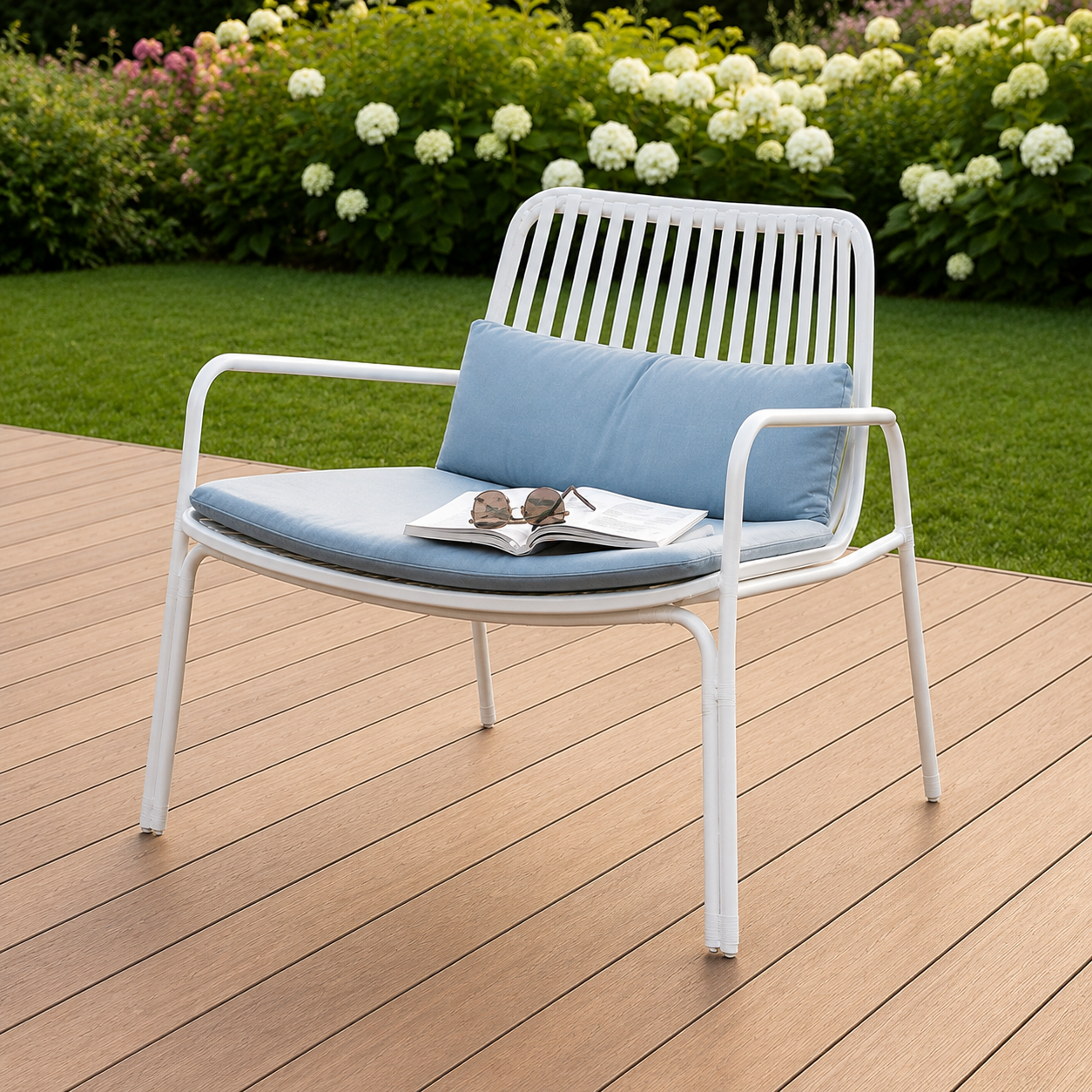 Garden Chair 56168-RC/WT