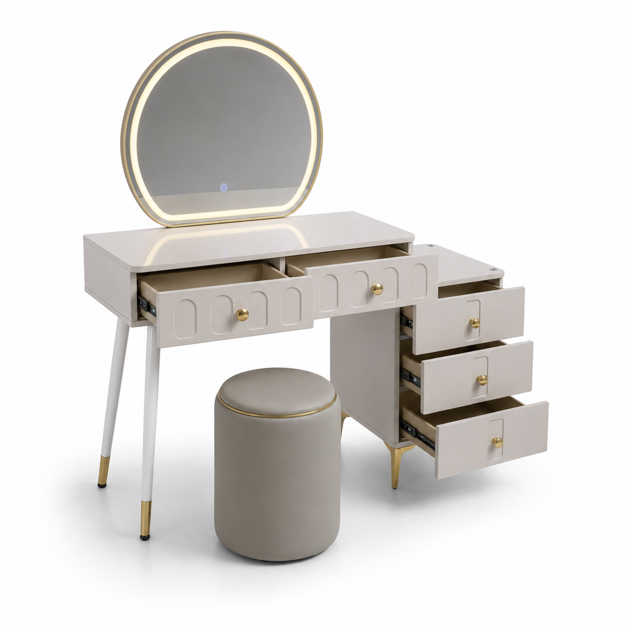 Dressing Table & Stool 62076-DGWT