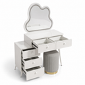 Dressing Table & Stool 62078-DGWT
