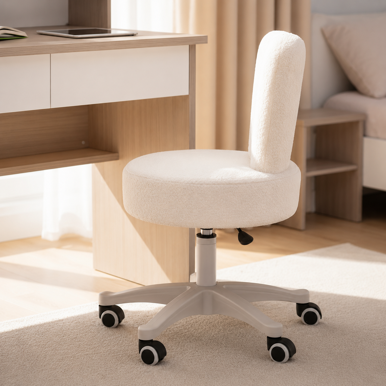 Chair 62081-RD/WT