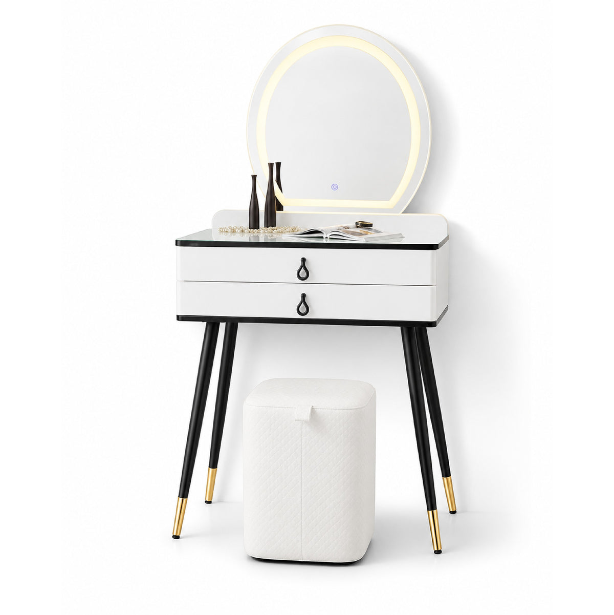 Dressing Table & Stool 62098-DGWT