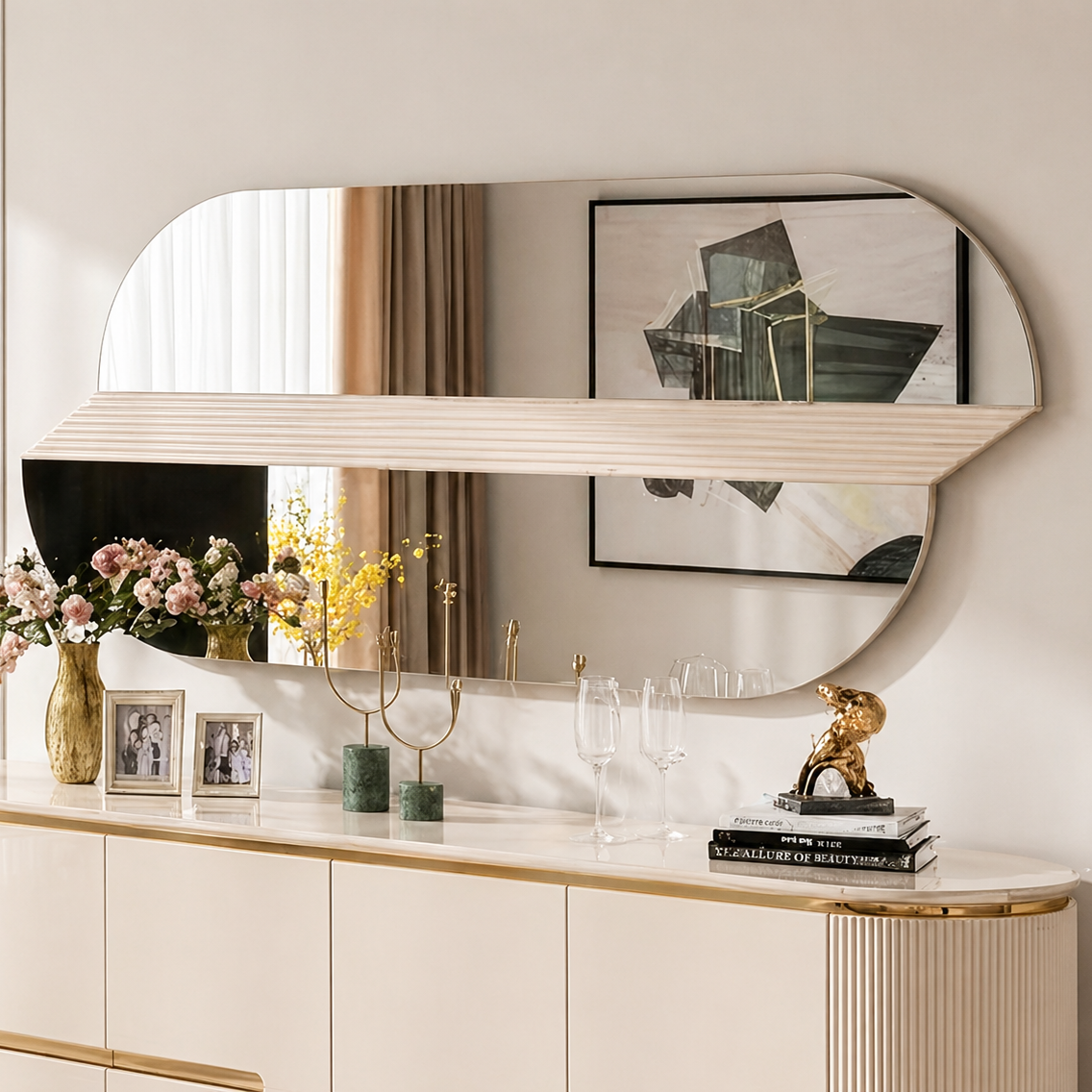 Mirror 90584-WMBE/GD