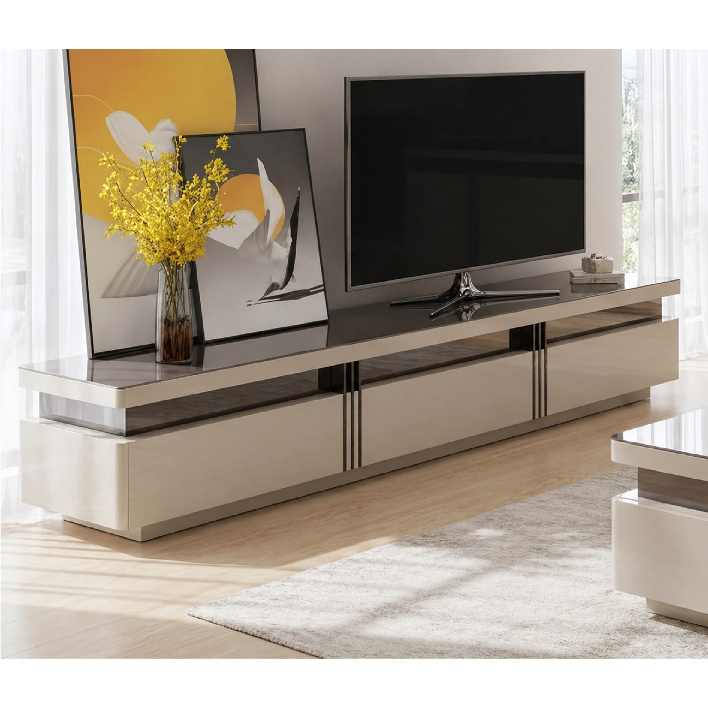 TV Cabinet 92246-HCGY/BK (2000L)