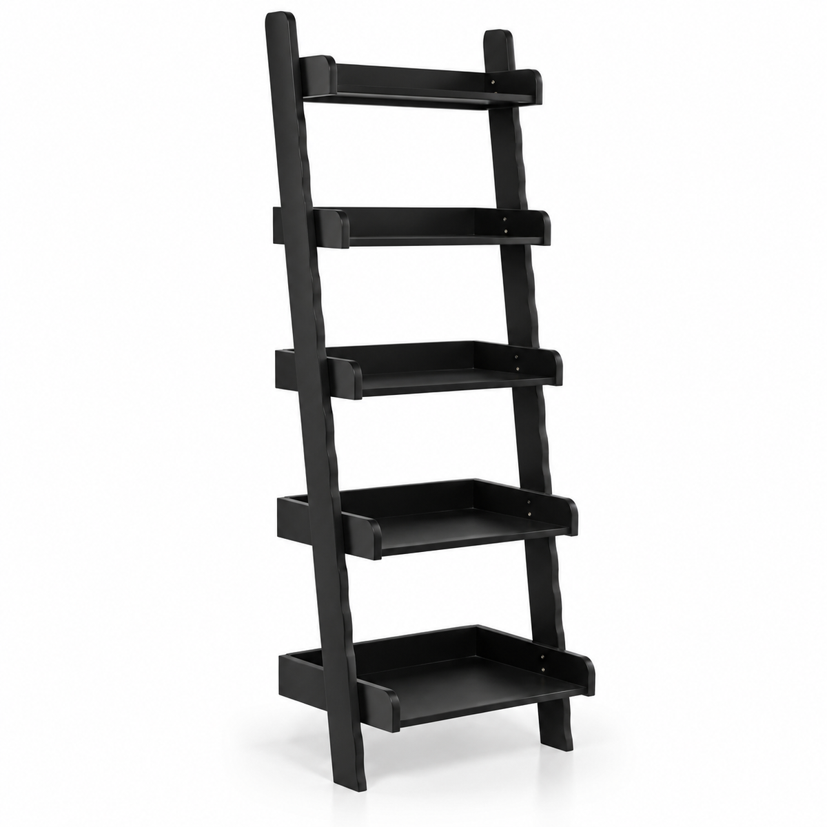 Alaska 5 Tiers Wall Rack - Black