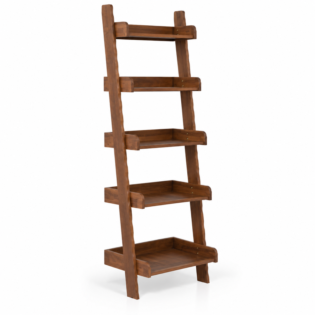Alaska 5 Tiers Wall Rack - Walnut