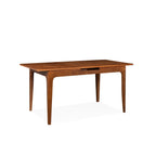 Christina Extension Dining Table (1700+300L) - Medium Brown