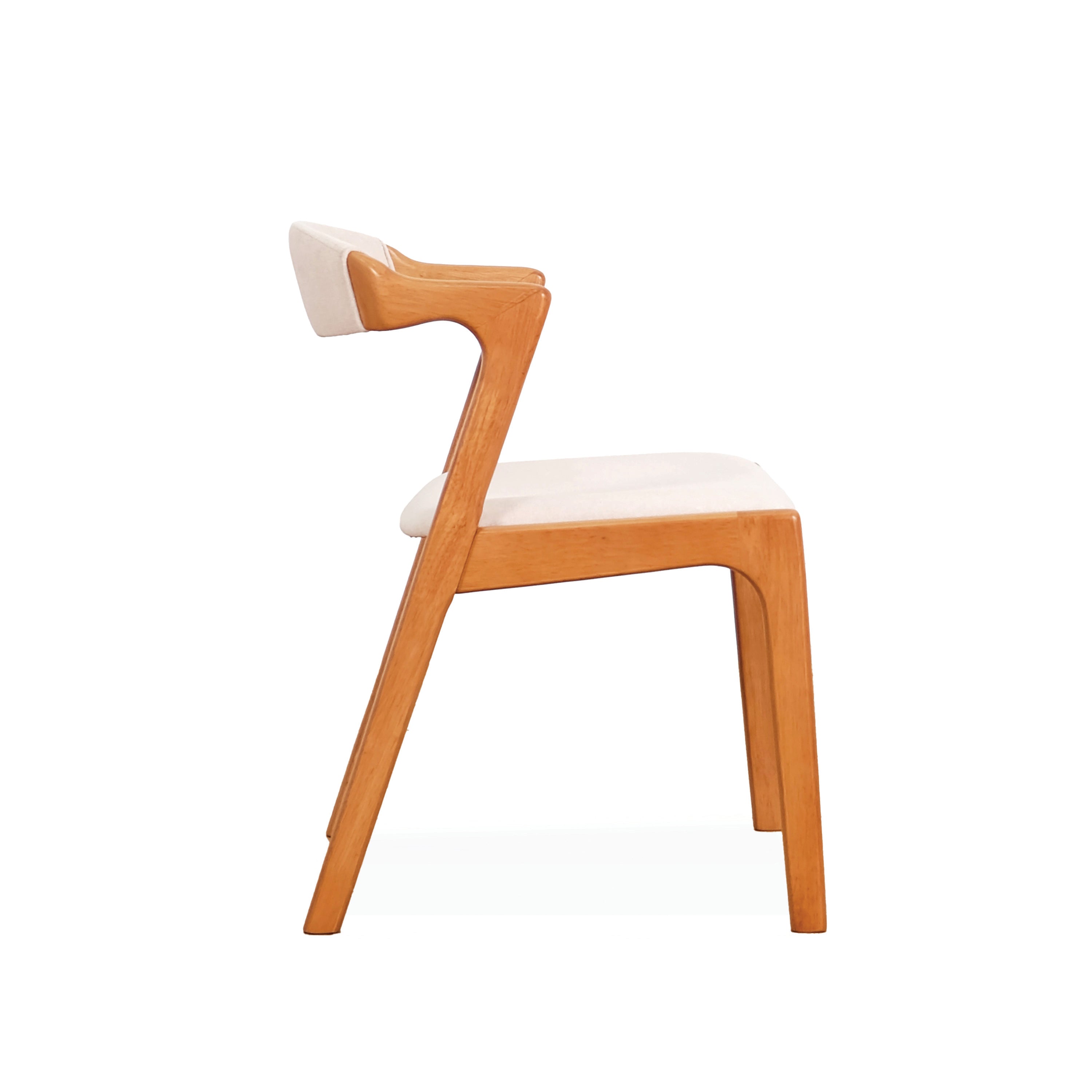 Dara Dining Chair II (Cushion Back) - Light Walnut