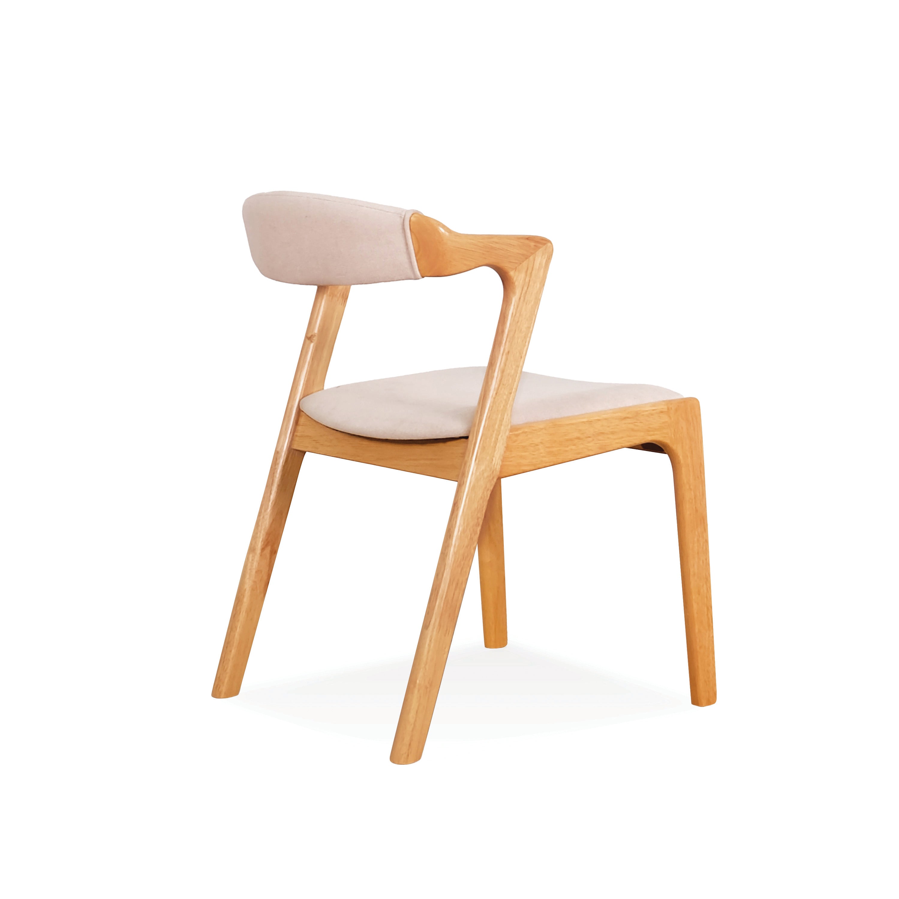 Dara Dining Chair II (Cushion Back) - Beech