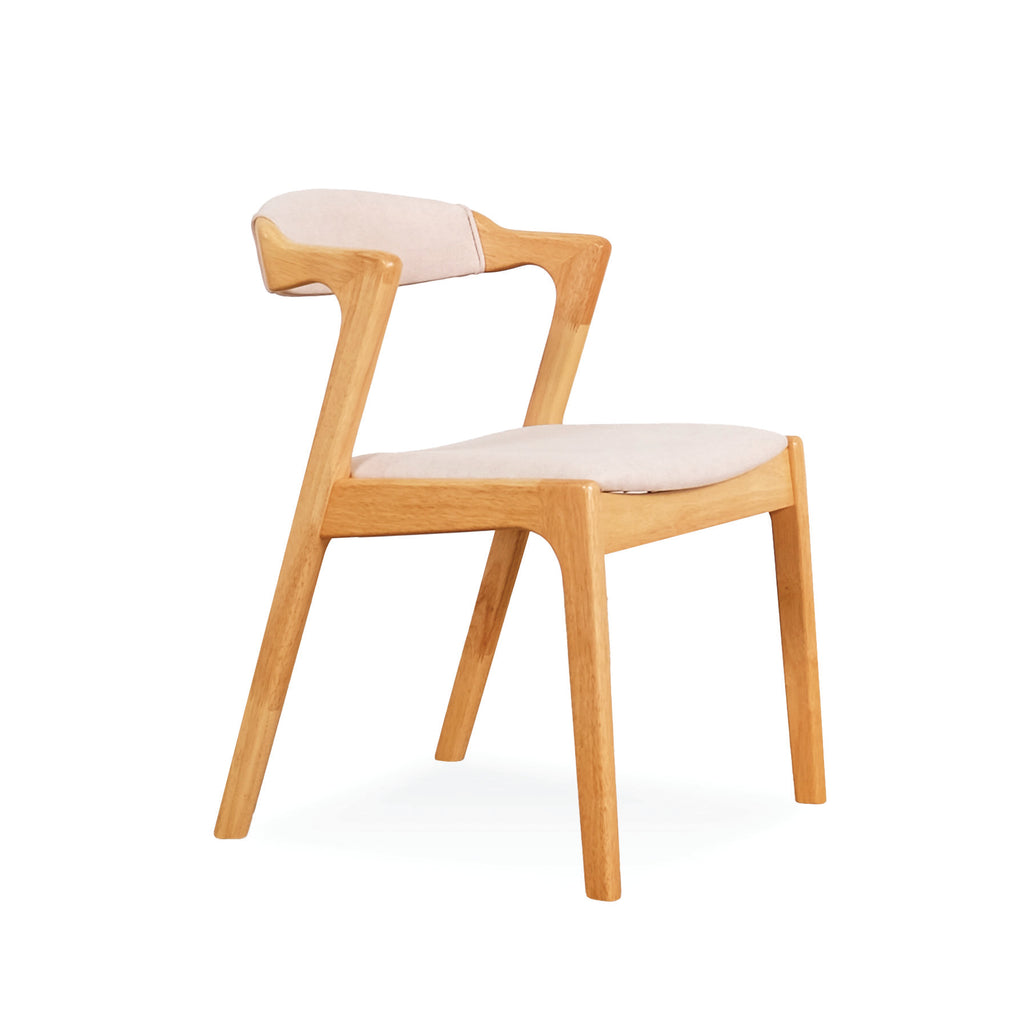 Dara Dining Chair II (Cushion Back) - Beech