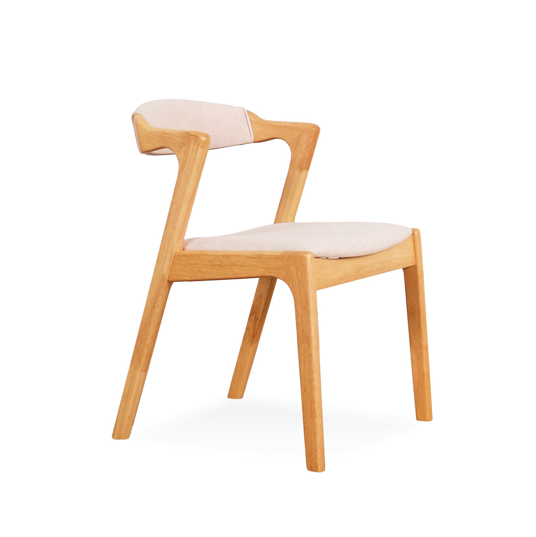 Dara Dining Chair II (Cushion Back) - Beech