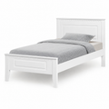 Darwin Wooden Bedframe Only - White (Super Single Size)