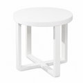 Donald Lamp Table - White