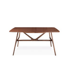 Emily Dining Table (1500L) - Medium Brown