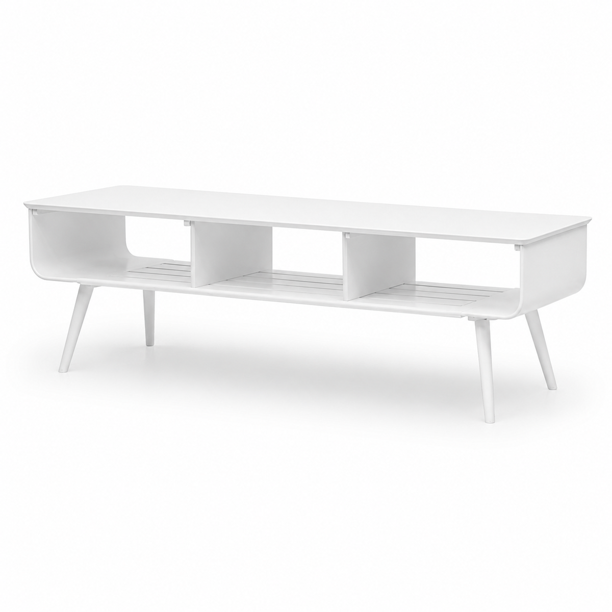 Florida II TV Cabinet - White (1800L)