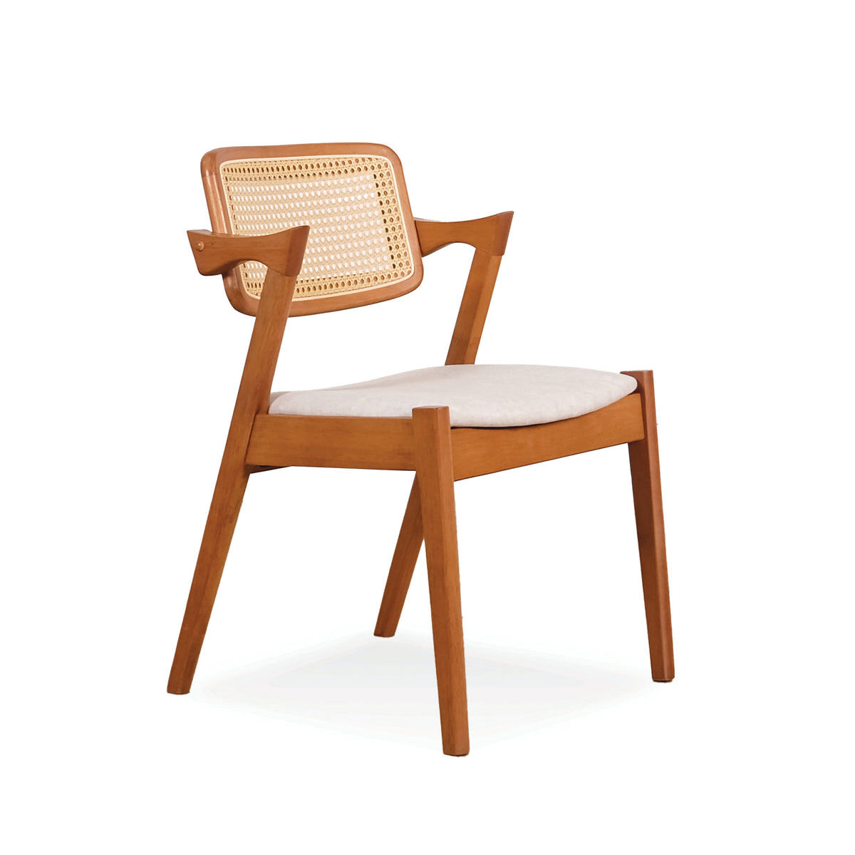 Gavin Dining Chair - Light Walnut