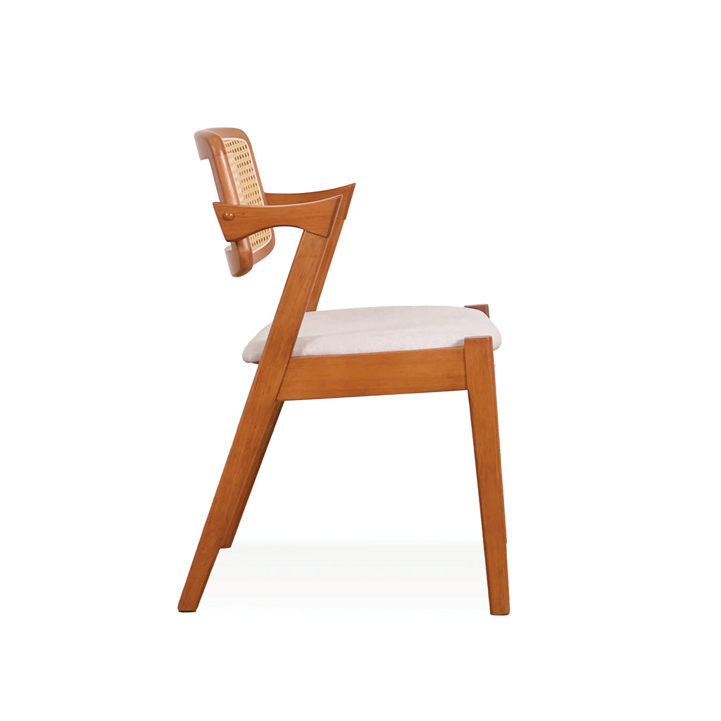 Gavin Dining Chair - Light Walnut