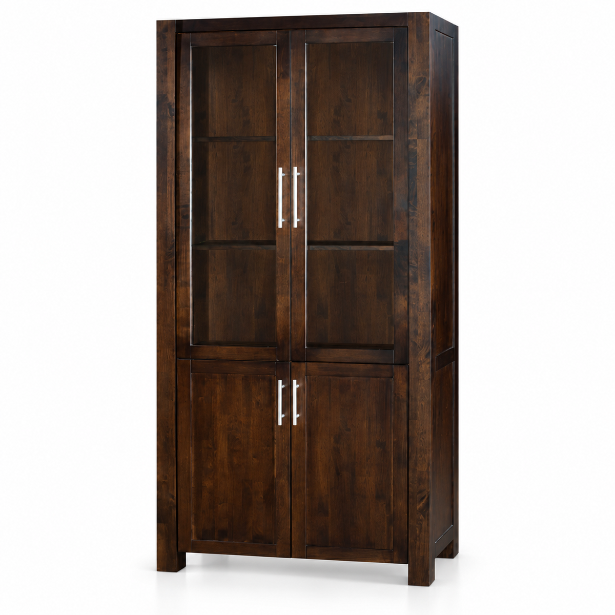 Heritage Bookcase With Door - Cappuccino