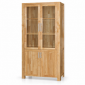 Heritage Bookcase With Door - Natural