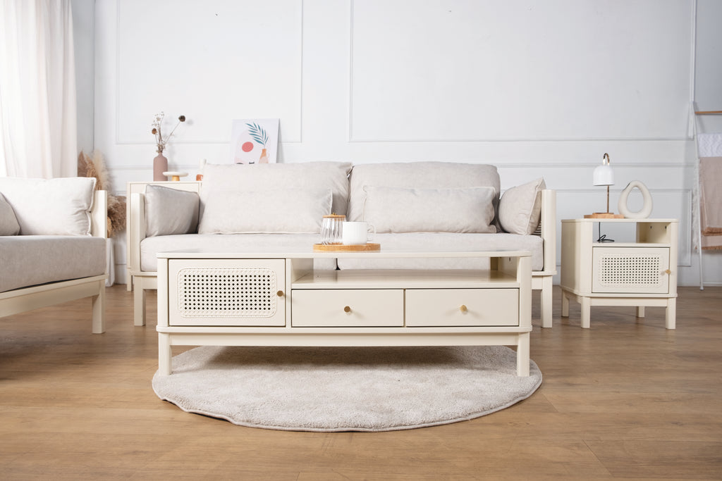 Ivory 2 Seater Sofa