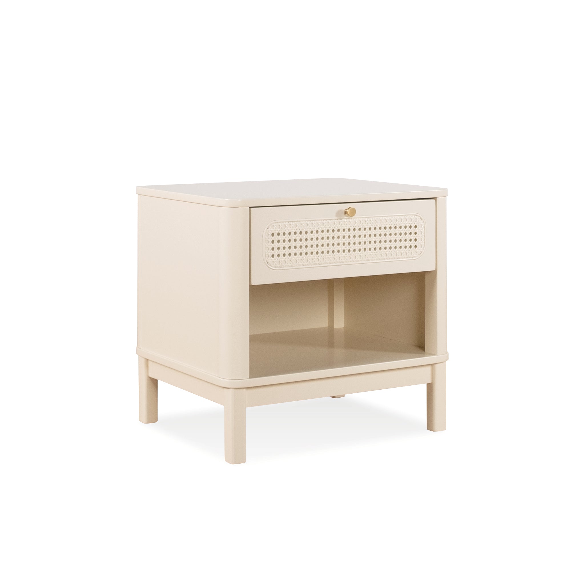 Ivory End Table