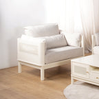 Ivory 1 Seater Sofa