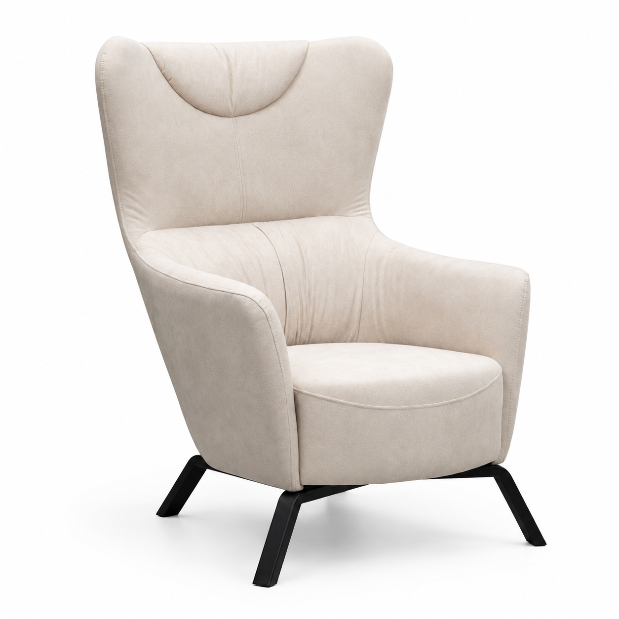 Kelly Arm Chair -  Beige