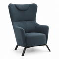 Kelly Arm Chair -  Dark Grey