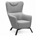 Kelly Arm Chair -  Light Grey