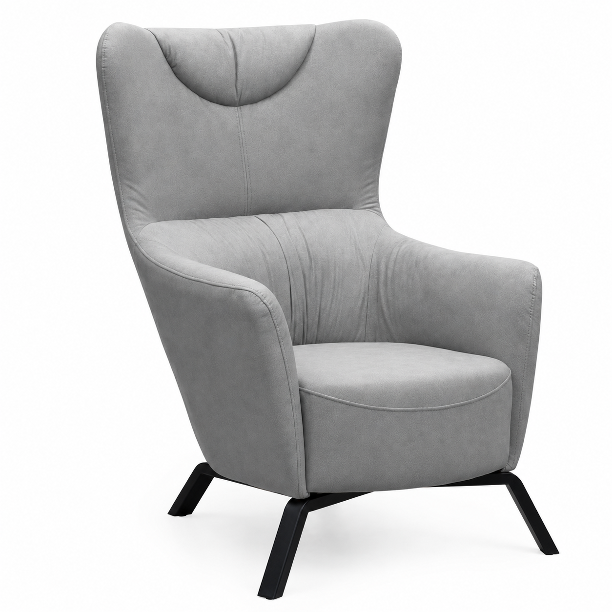 Kelly Arm Chair -  Light Grey
