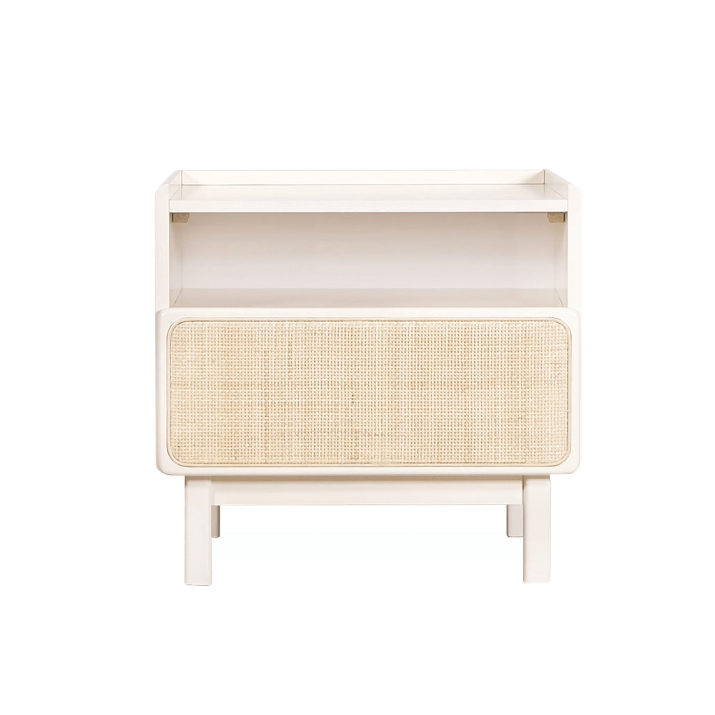 Kino End Table - Soft Cream White
