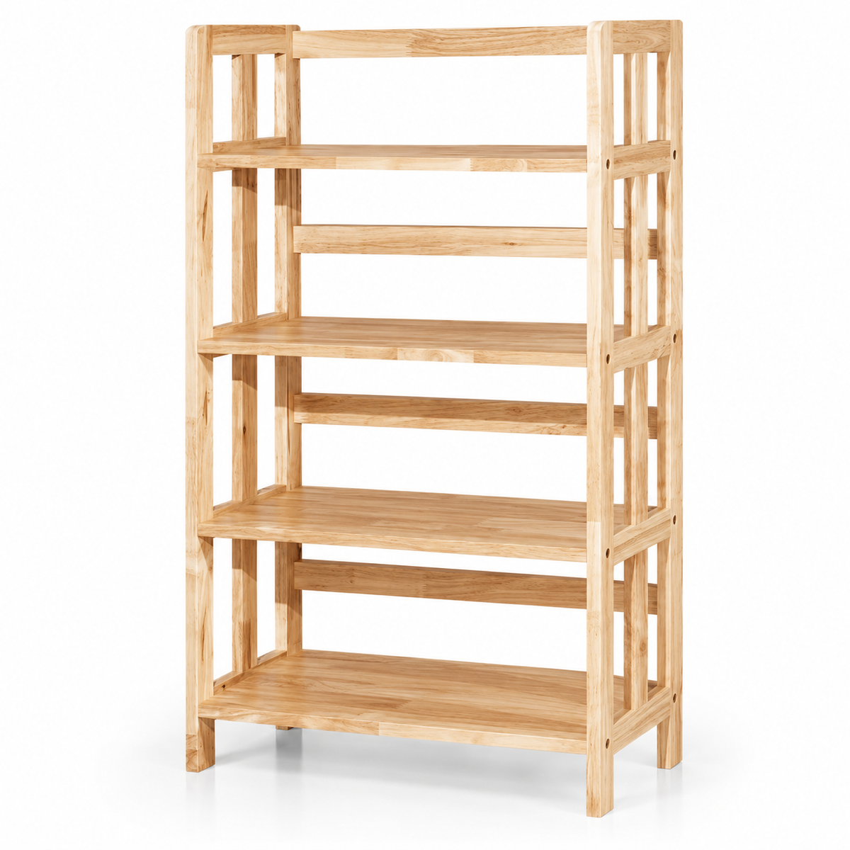 Mate 4 Tiers Bookcase - Natural (H1320)