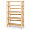 Mate 4 Tiers Bookcase - Natural (H1165)