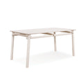 Mika Dining Table (1600L) - Soft Cream White