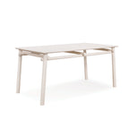 Mika Dining Table (1600L) - Soft Cream White