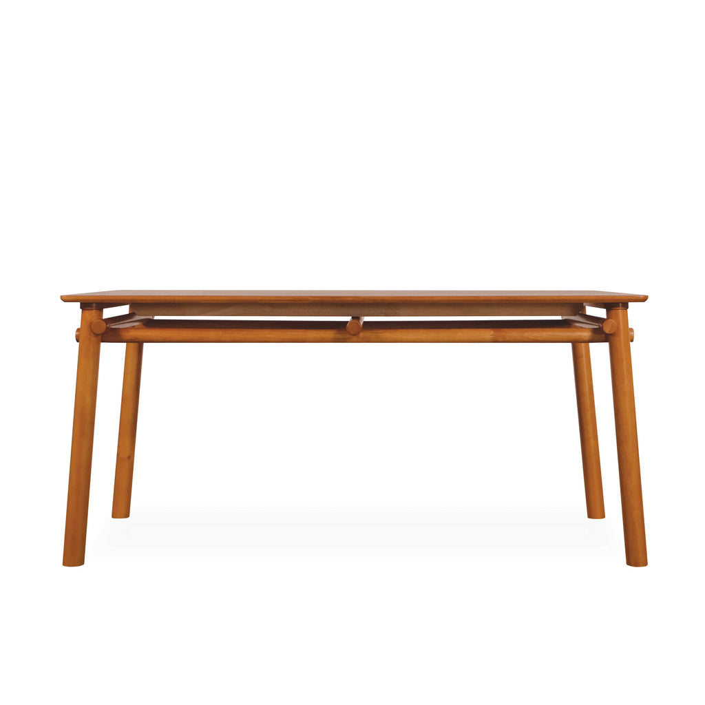 Mika Dining Table (1600L) - Light Walnut