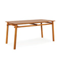 Mika Dining Table (1600L) - Light Walnut