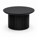 Muji Round Coffee Table - Black