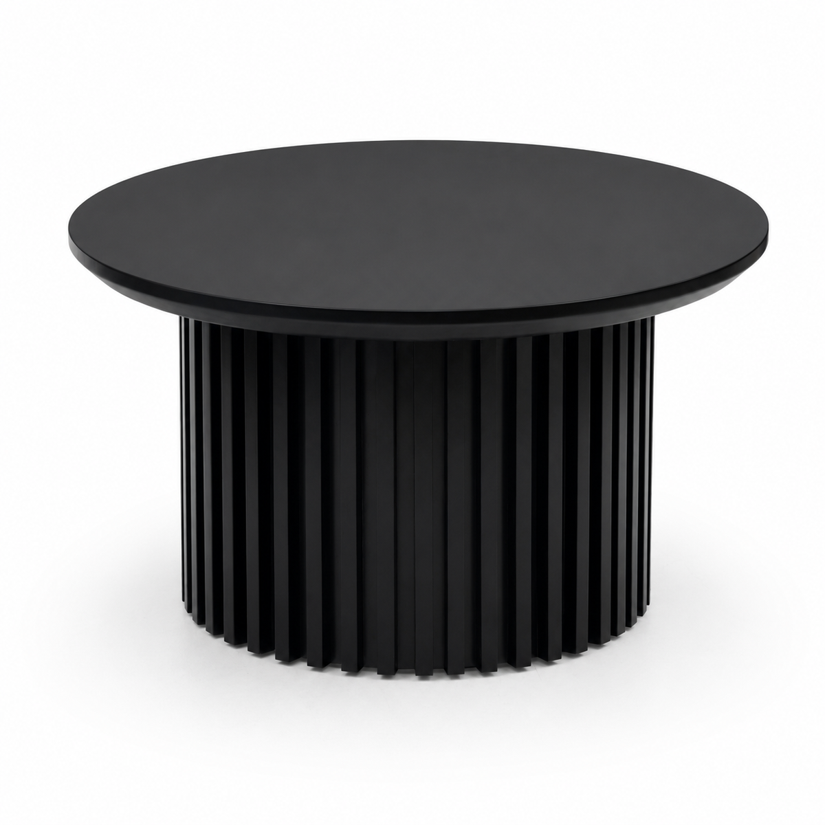 Muji Round Coffee Table - Black