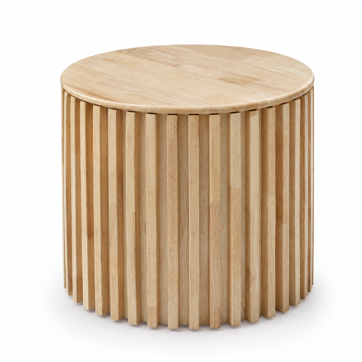 Muji Storage Lamp Table - Natural